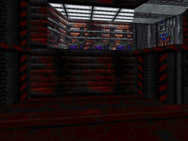 Elevator leading to battery ammo on right side of front. Elevator leading to battery ammo on right side of front.