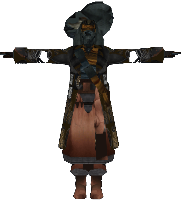 Hector Barbossa, a character from Port Royal. Hector Barbossa, a character from Port Royal.