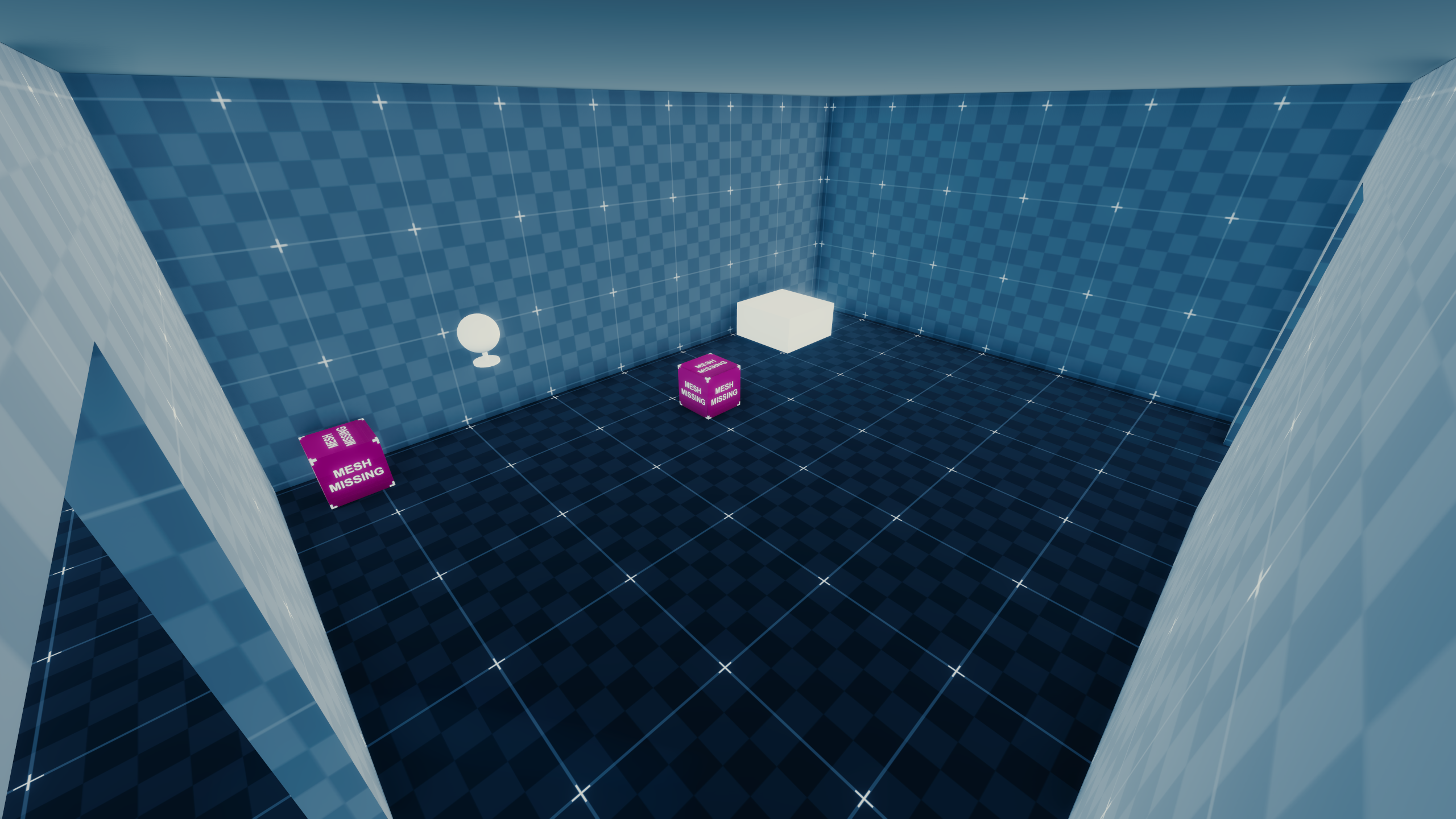 The tutor's living area, the missing meshes are supposed to load "desk_panic_room_blockout.mesh" and "player_metrics_table.w2mesh" The tutor's living area, the missing meshes are supposed to load "desk_panic_room_blockout.mesh" and "player_metrics_table.w2mesh"