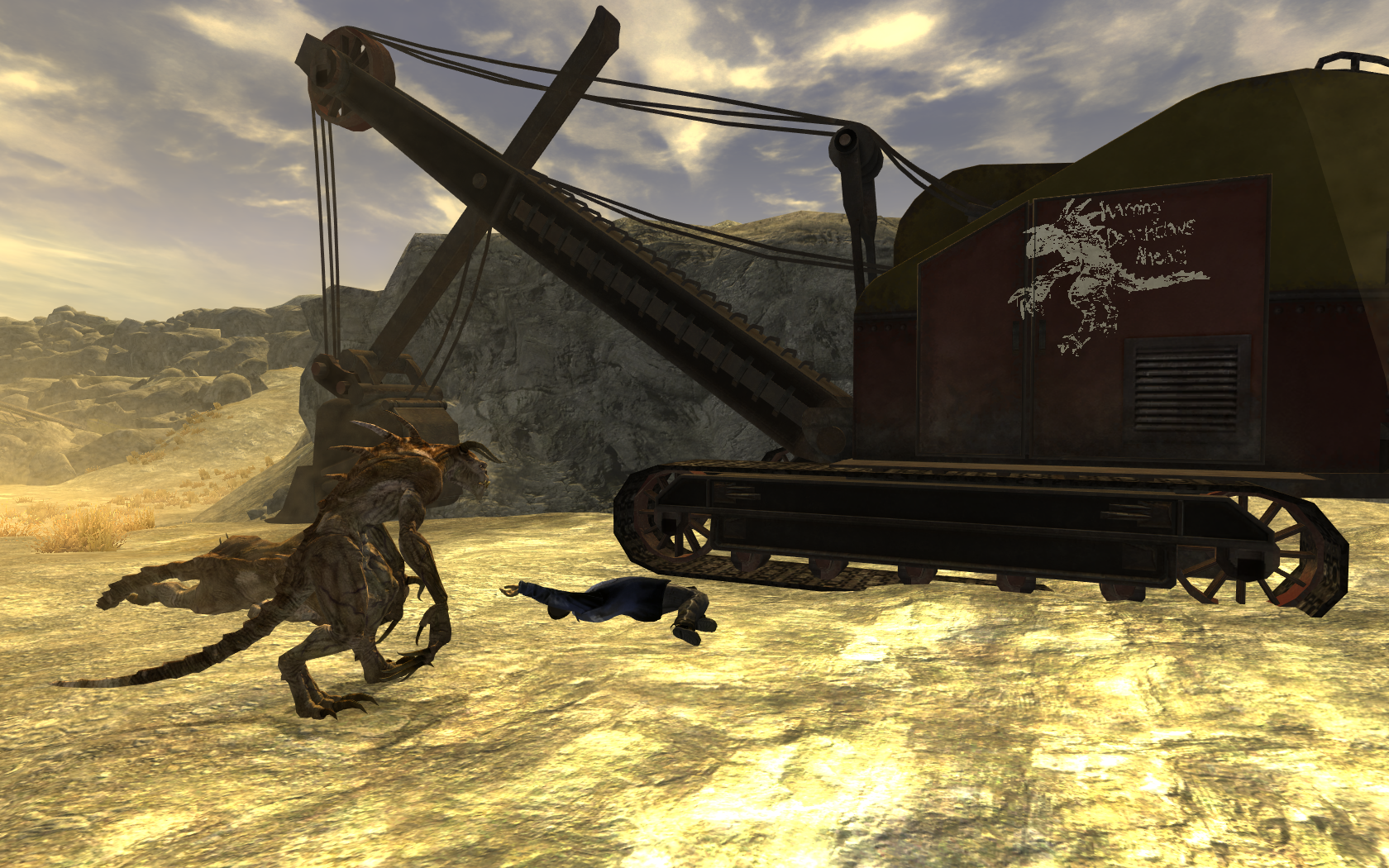 Hawkins as he appears right outside of Quarry Junction.
