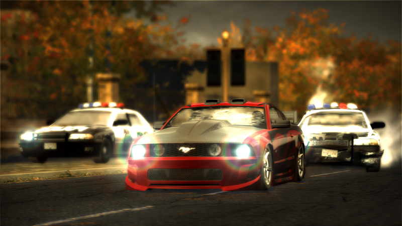 Originally, Rog drove a Mustang GT (also in Xbox/PS2 OPM demo) instead of GTO.