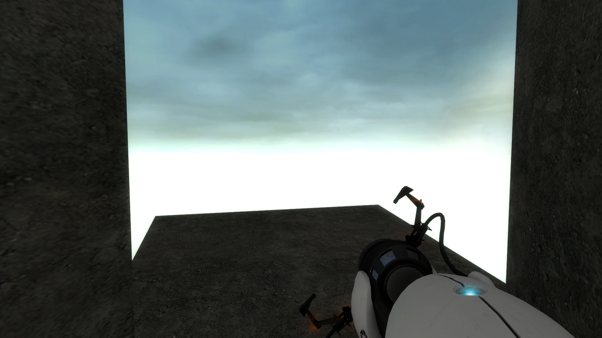 The platform showing the generic skybox. The platform showing the generic skybox.