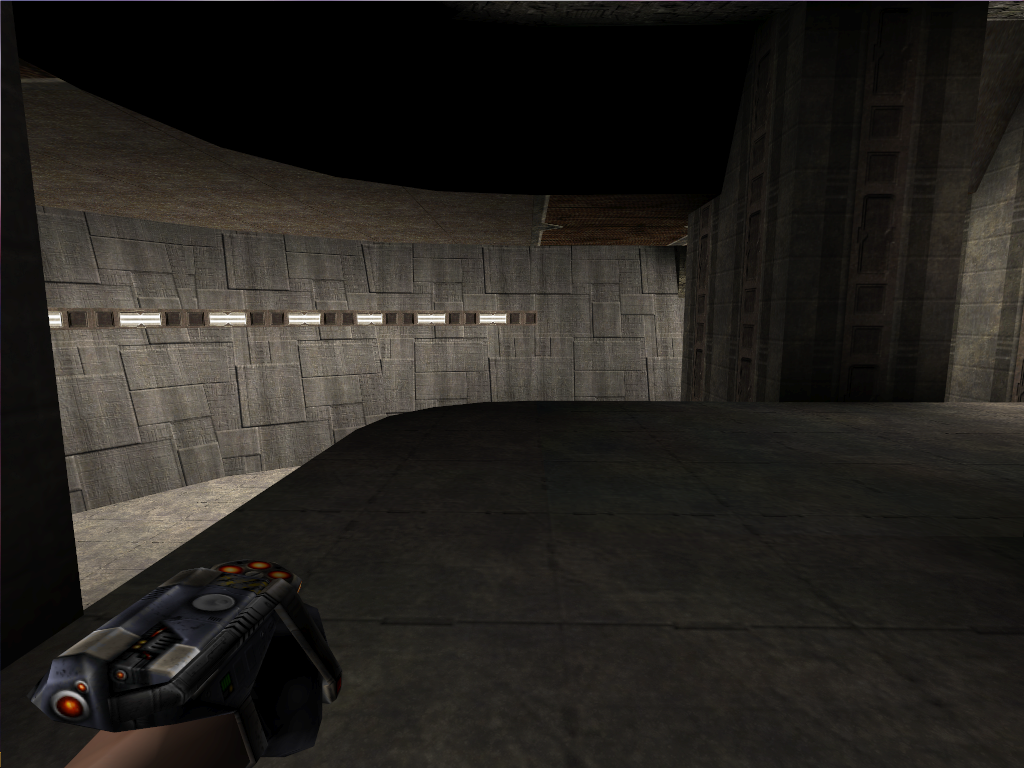 A corner with nothing on it. A corner with nothing on it.
