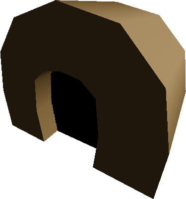 An entrance to a cave. An entrance to a cave.