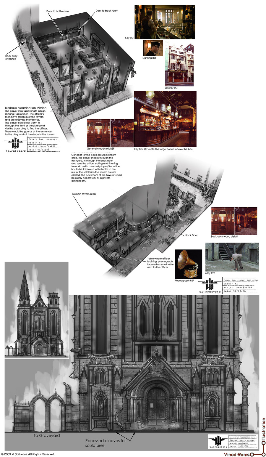 Bierhaus and Cathedral. Bierhaus and Cathedral.