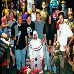 Original photo enhanced with additional in-game characters.