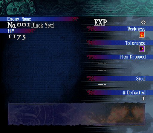 Castlevania-CoD_Black-Yeti-unused-entry.png