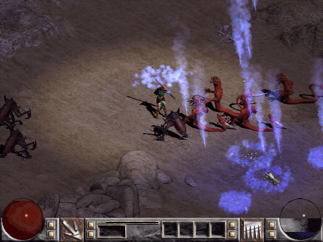 Ice Storm (?). Different enemies and old interface.