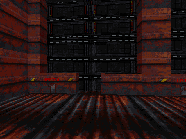 Hangar door closed. Hangar door closed.