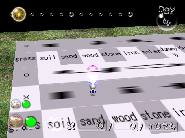 These tiles test the environmental walking sounds.
