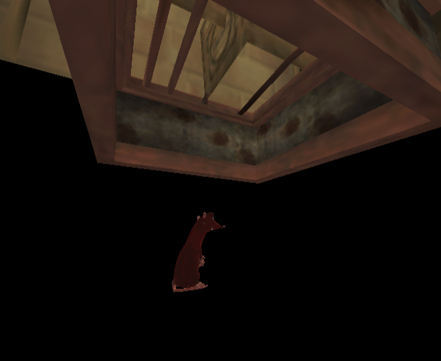 Although Underground Fun is blocked off in The Desserted Kitchen by a black wall, it turns out that the rest of the vent beneath the black barricade is still fully modeled.