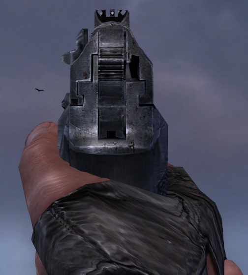 Iron sight. Iron sight.