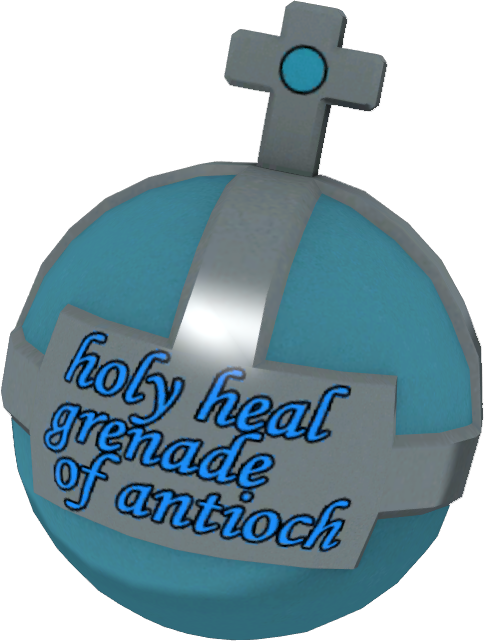 Heal Grenade - BLU. Heal Grenade - BLU.