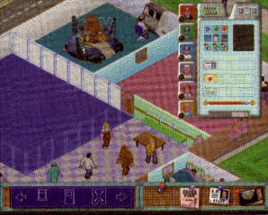 Same, but with an Electrolysis clinic instead of a store cupboard, and a completely different staff screen of some sort.