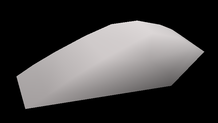 A smaller rock.