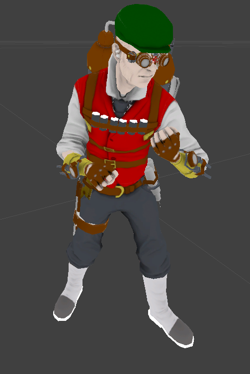A very old and basic Steampunk Support Specialist. A very old and basic Steampunk Support Specialist.