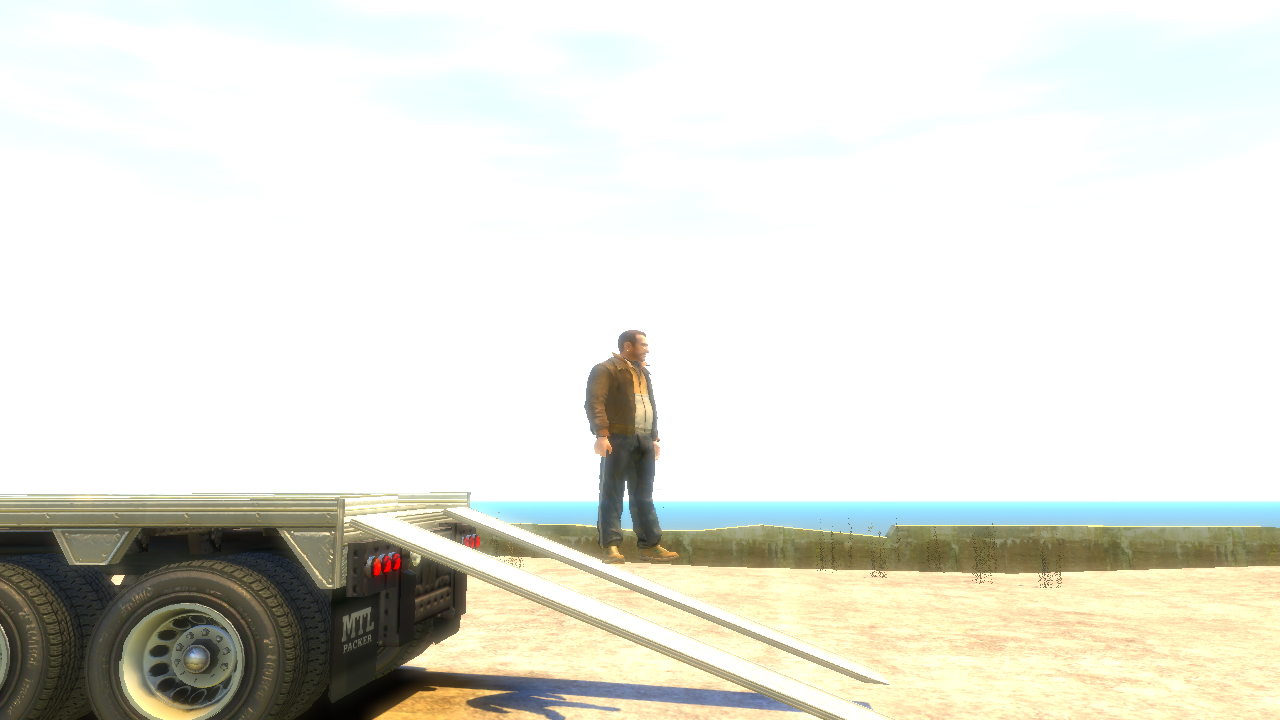 Demonstrating the ramp's incorrect collision detection. Demonstrating the ramp's incorrect collision detection.