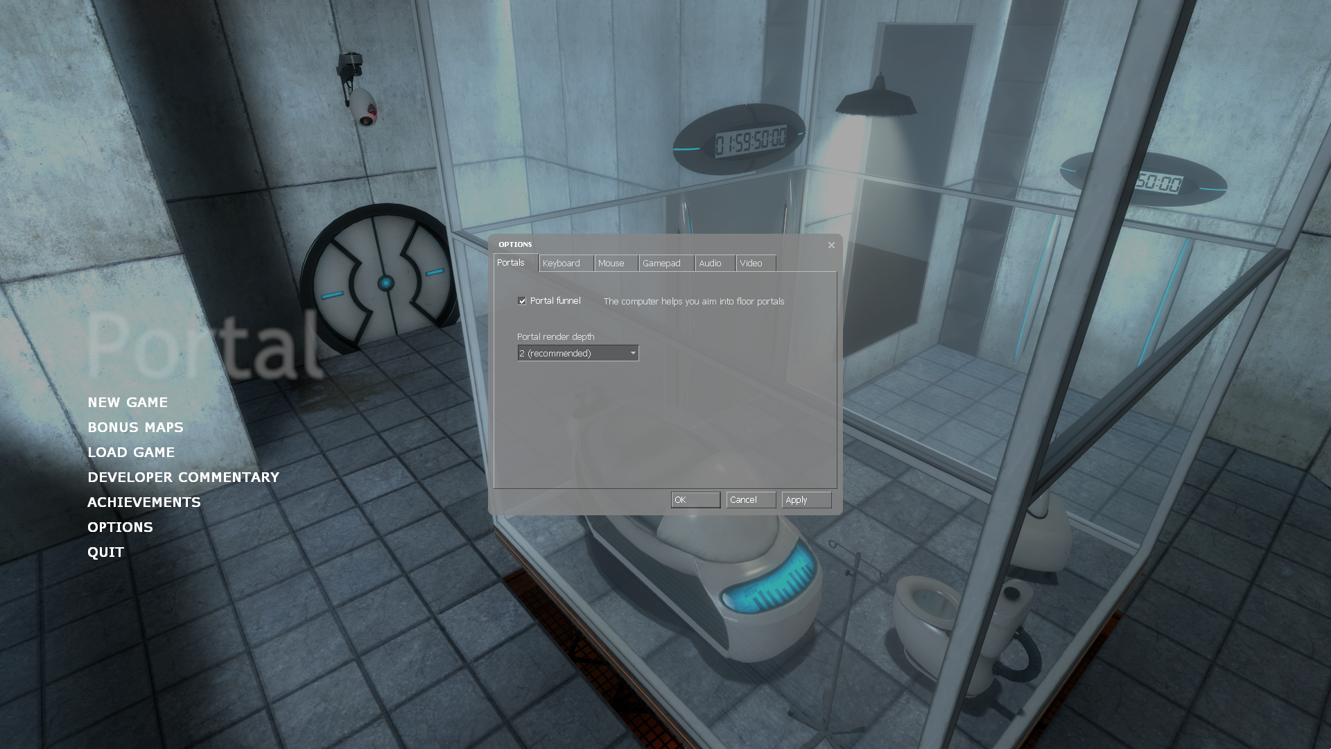 Portal_May_2025_Update_-_Settings_menu.png