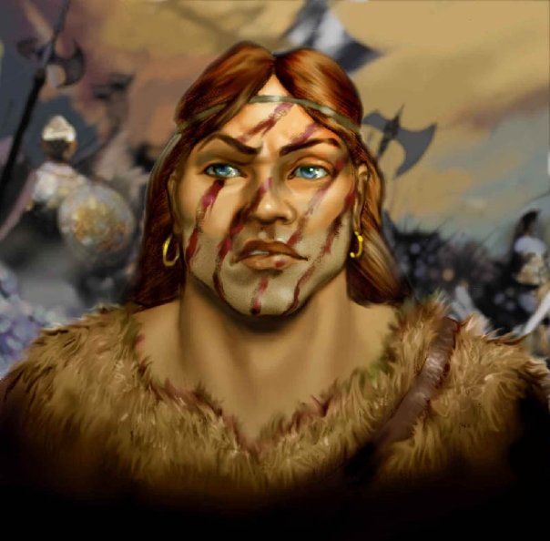 Tarnum as a Barbarian.
