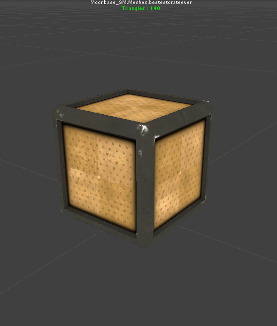 Unused crate model. Unused crate model.
