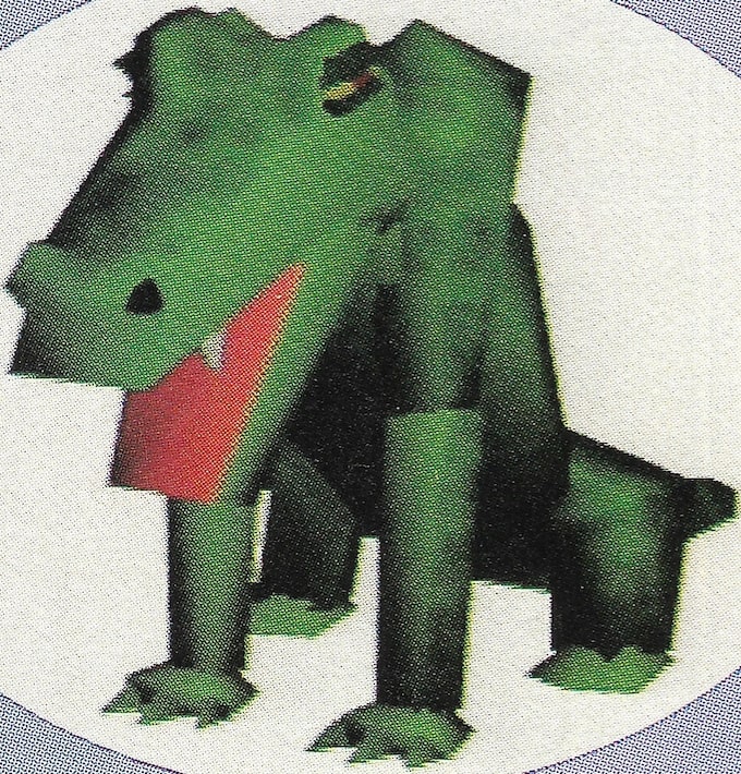 Otto walks like a normal crocodile, but raises its upper body when it attacks.