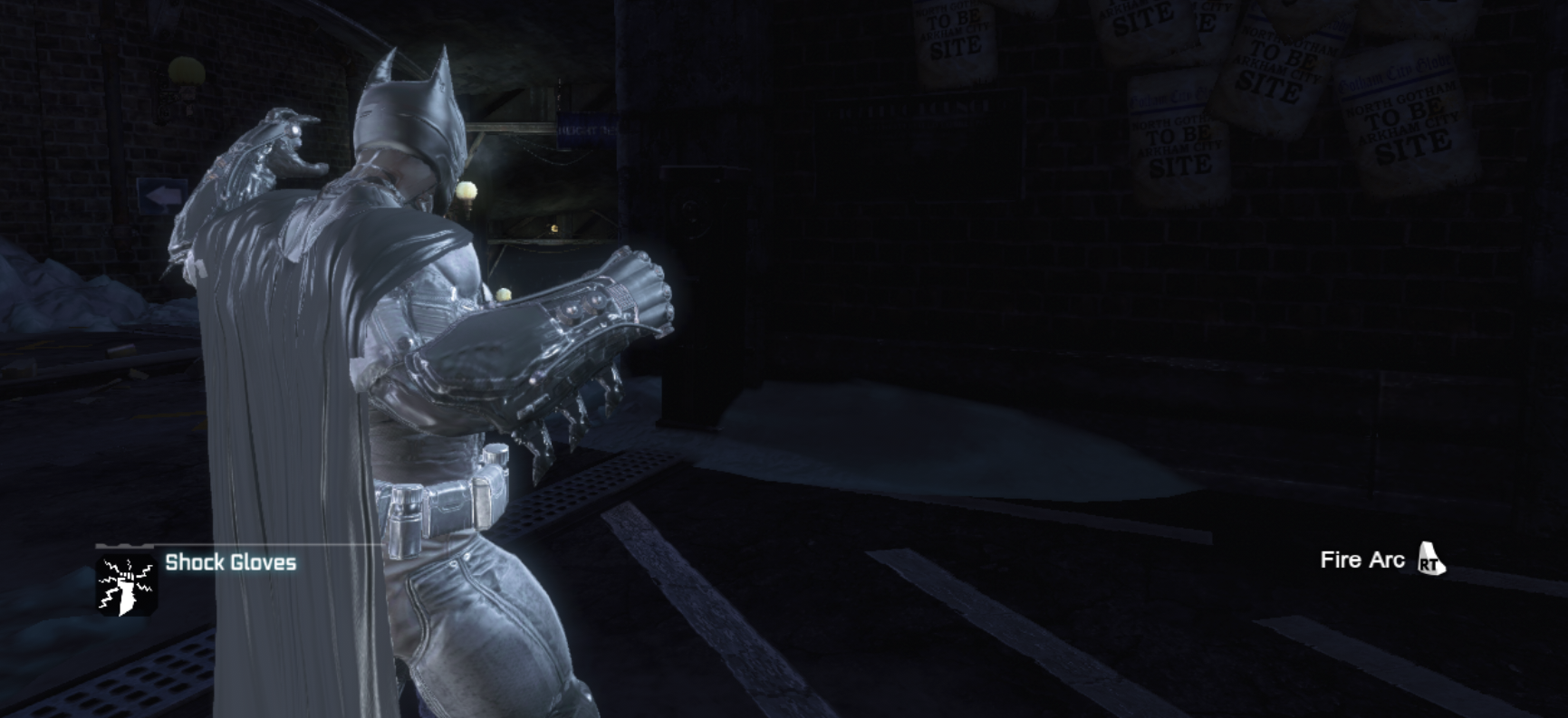 Selectable shock gloves