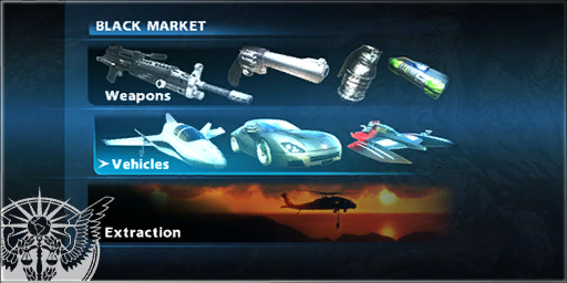 Early design of the black market.