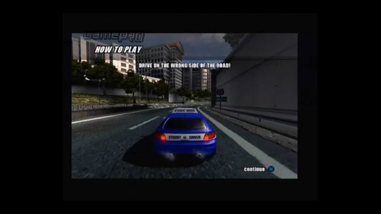 Early Offensive Driving 101 screen.