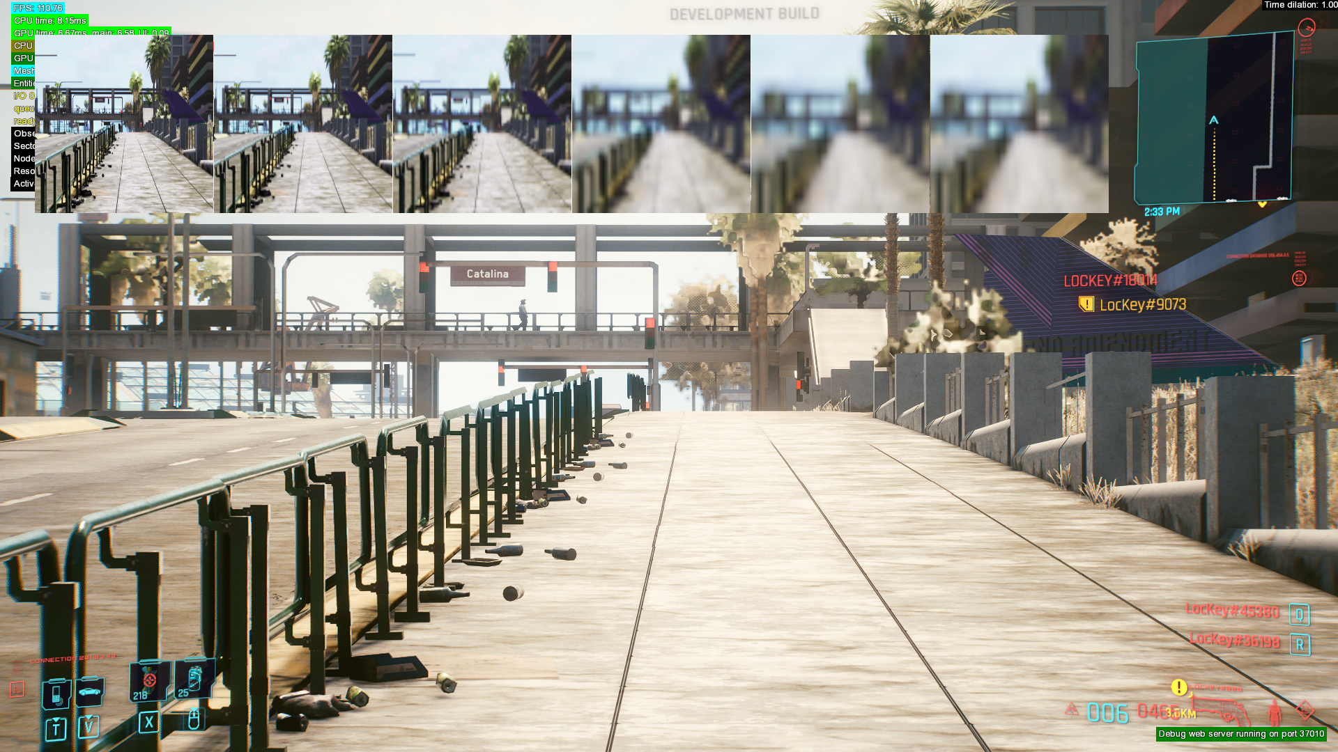 Screen space reflections roughness mips