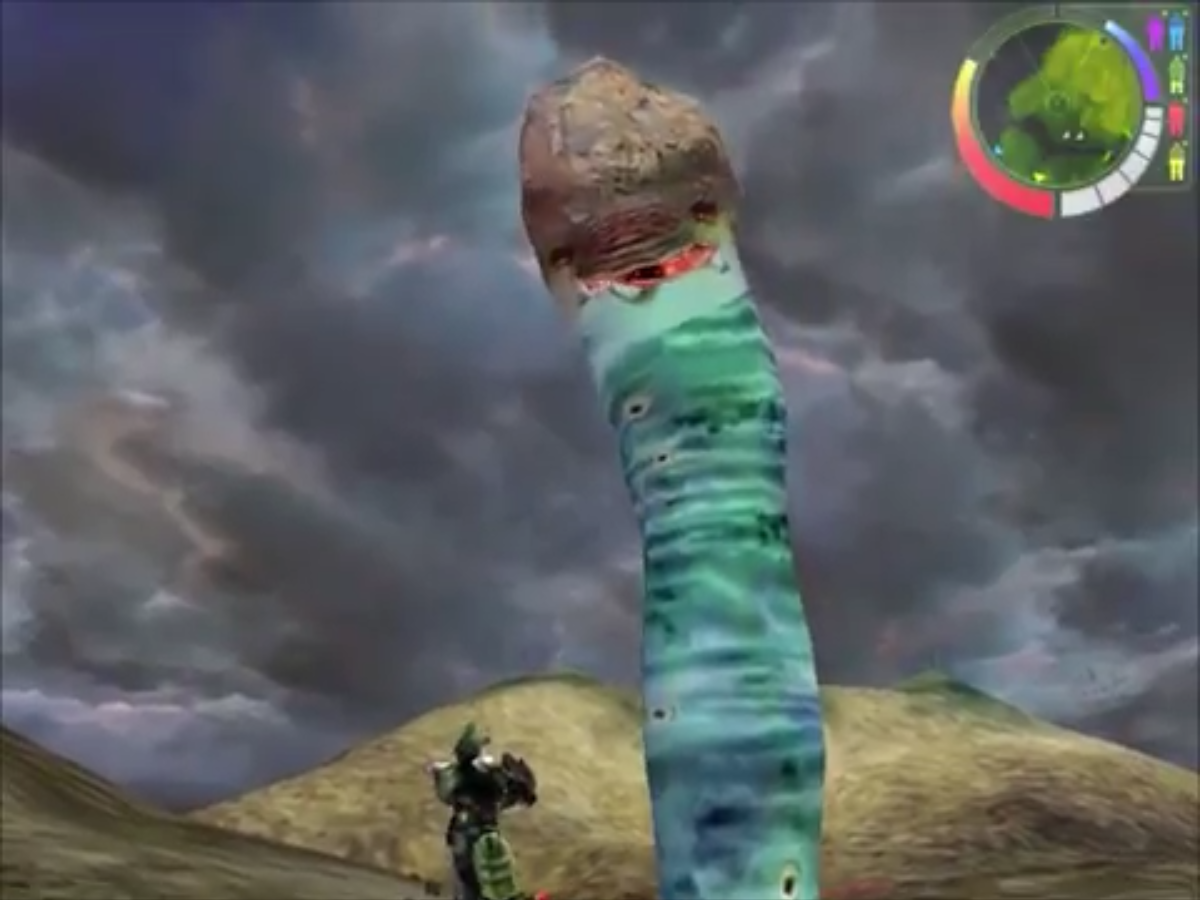 Revealed by Marcus Lehto in 2016, not much is known about the Rock Worm, as it is never seen doing anything but appearing as a rock before jumping up at nearby entities.