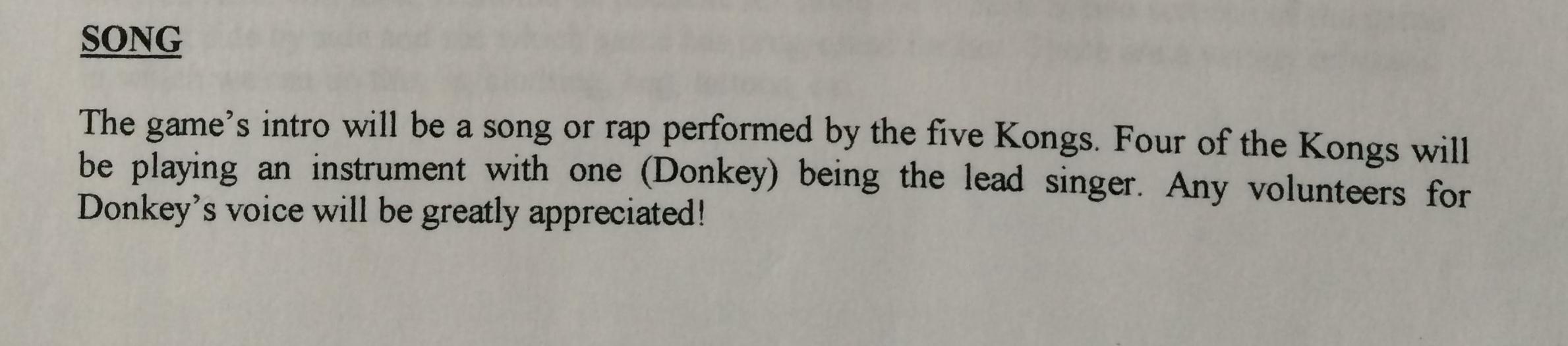 The rap section of the document.