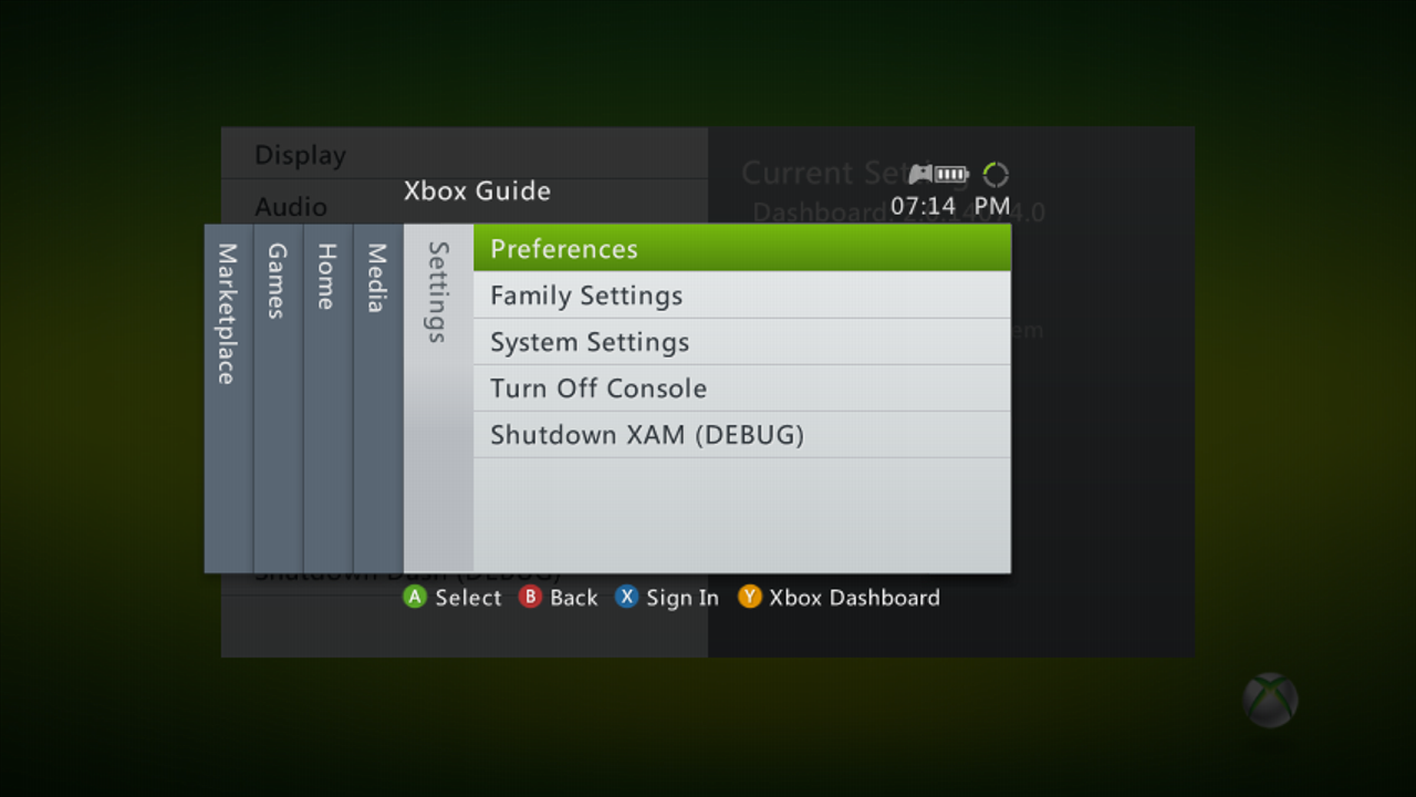 Guide (Settings Tab) Guide (Settings Tab)