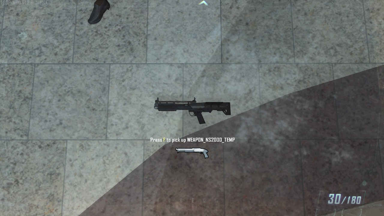 The NS2000's world model and pickup icon, reused from the Stakeout from Black Ops. The NS2000's world model and pickup icon, reused from the Stakeout from Black Ops.