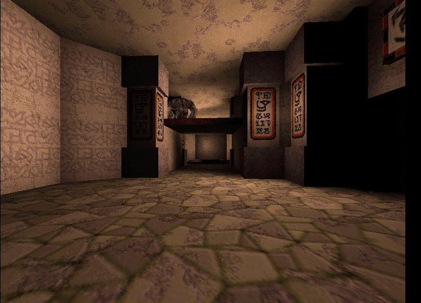 Brute in the smaller octagon room. Brute in the smaller octagon room.
