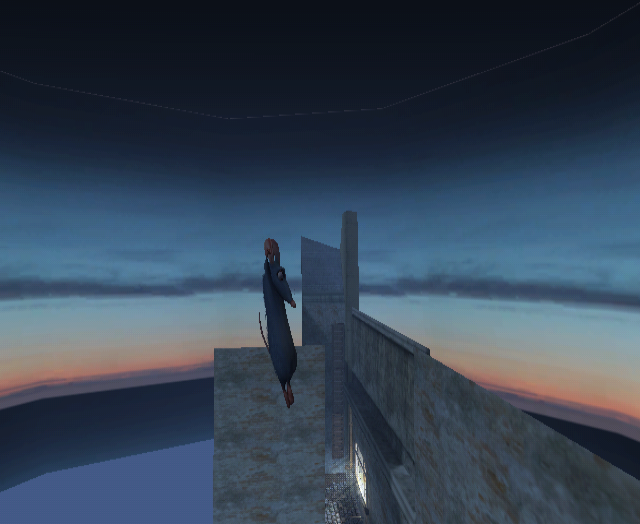 As it turns out, Kitchen Pipe has a full early morning styled skybox that goes completely unseen in normal gameplay.