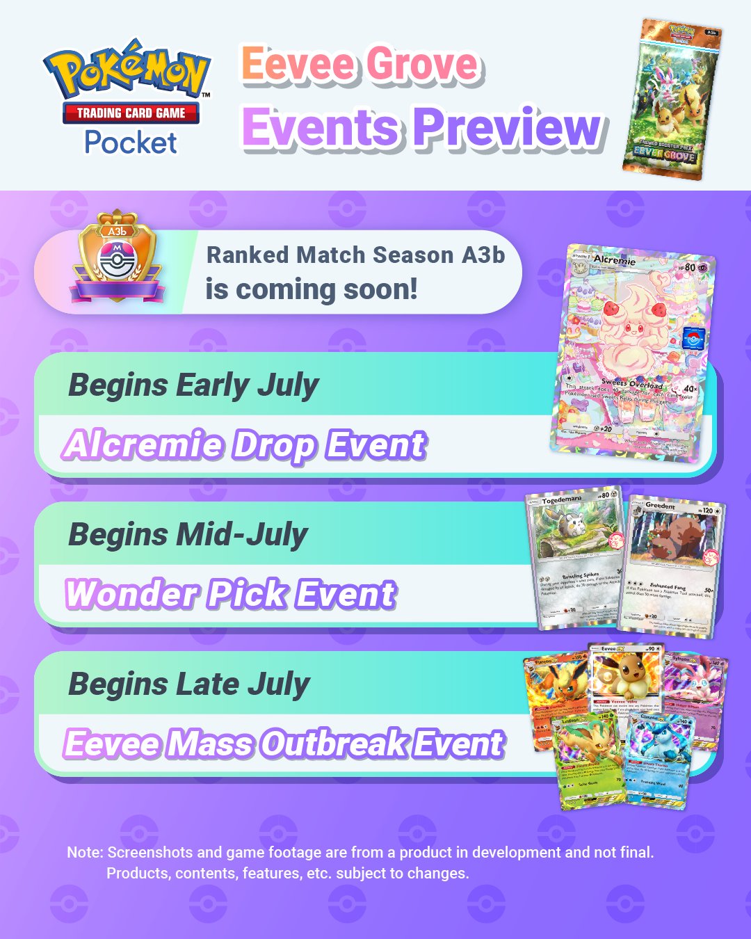 Eevee Grove Events