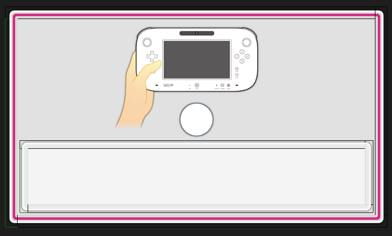 Unused "Hold the Wii U GamePad horizontally" graphic