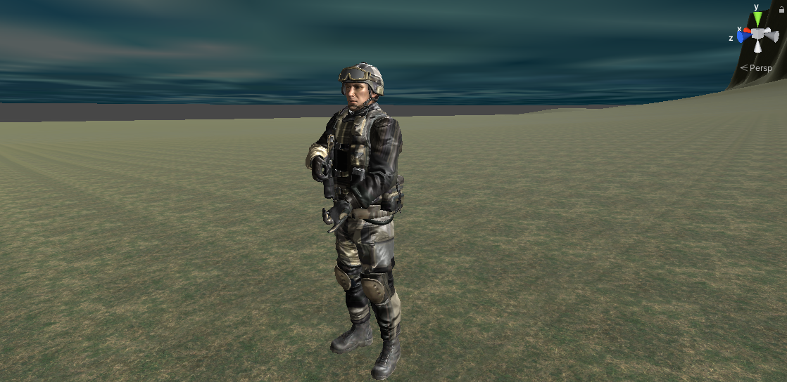 Just a soldier.