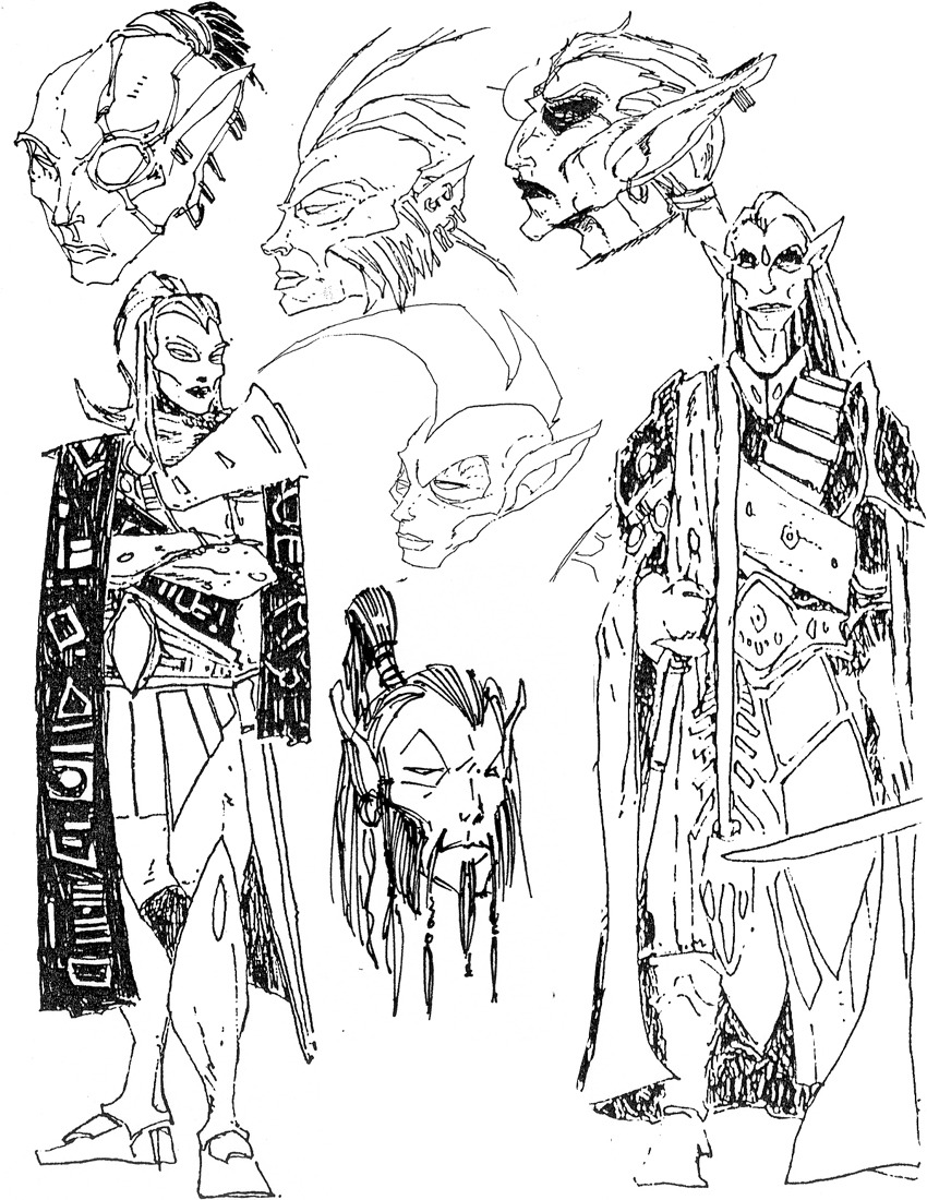 Indoril Clothing & Faces