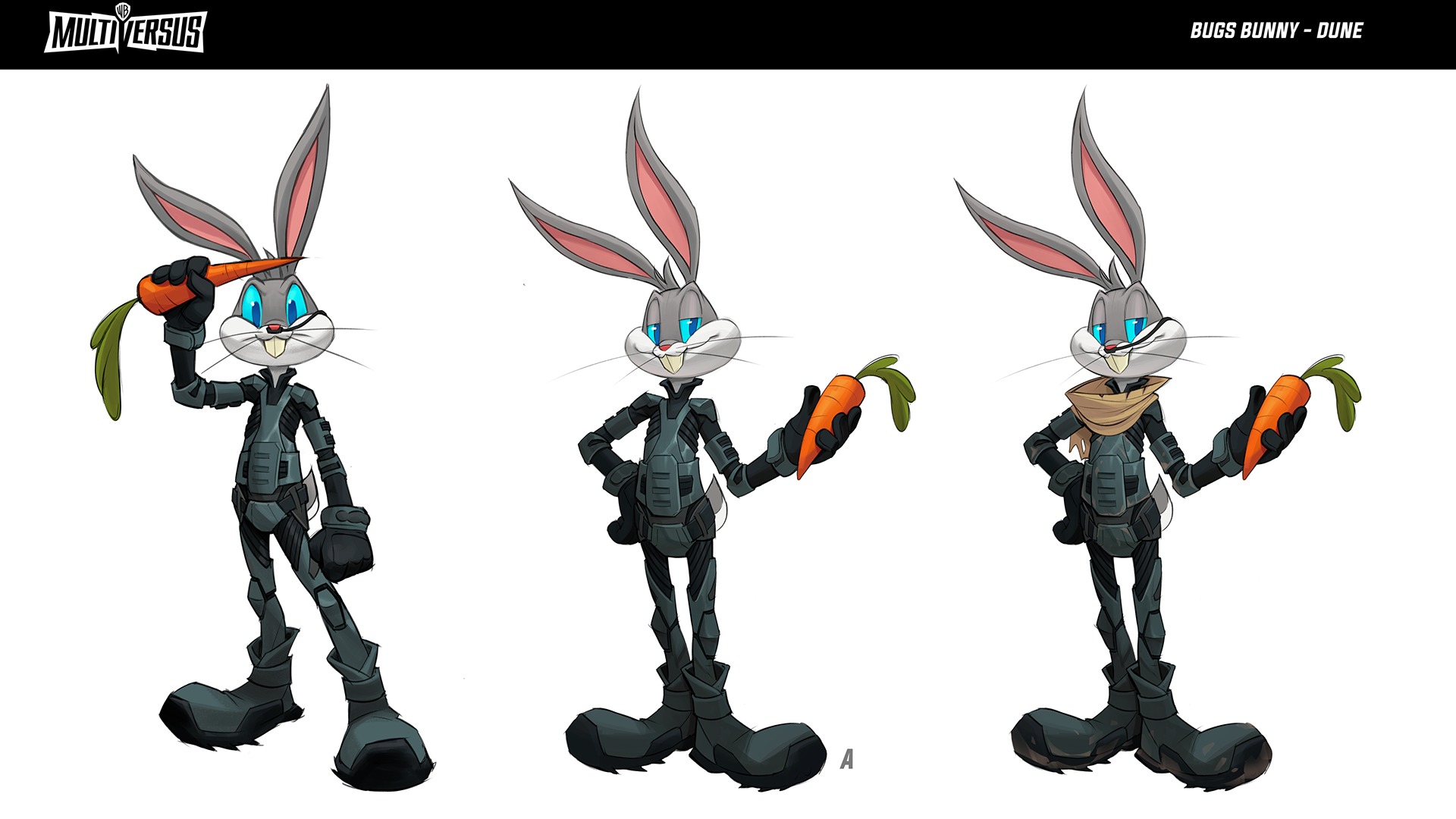 Concept Art for a Dune Bugs Bunny skin, yes, that Dune.