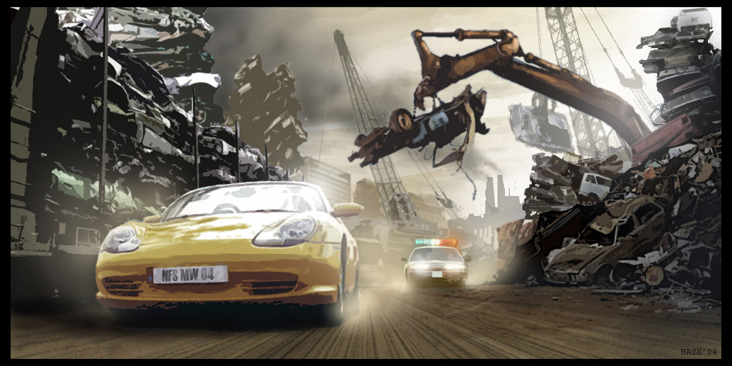 No junkyards have ever been found in final game (even in prototypes) although the place was mentioned in cop chatter in the game files. No junkyards have ever been found in final game (even in prototypes) although the place was mentioned in cop chatter in the game files.