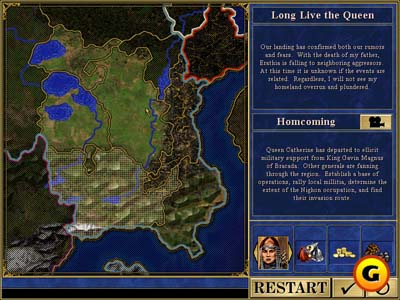 An old Campaign Menu.