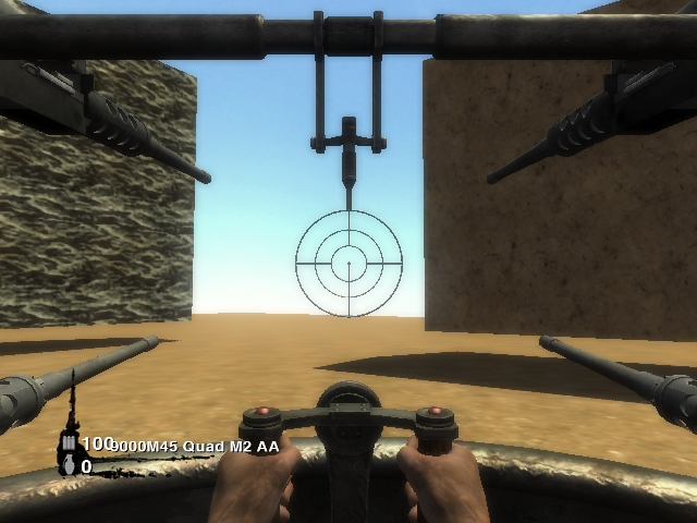 The glitched AA gun. The glitched AA gun.