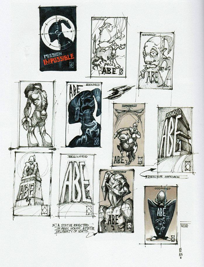Possible mockups for the game's cover art. Possible mockups for the game's cover art.