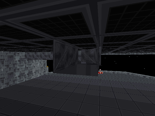 Entrance to the Sonic Resonator path from the center area. Entrance to the Sonic Resonator path from the center area.