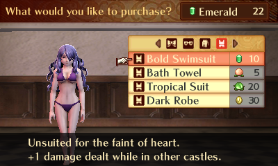 The bold swimsuit for women.