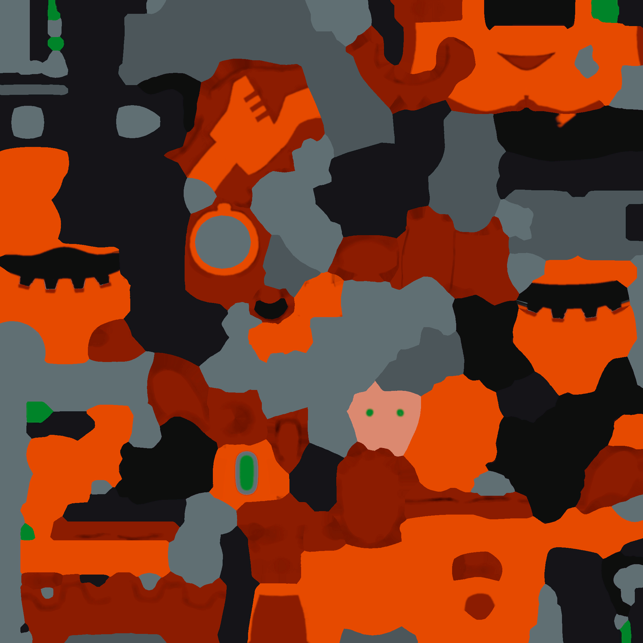 A red and orange variant of Milo's texture. A red and orange variant of Milo's texture.
