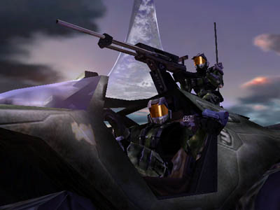 The Warthog had a few differences, such as having shields added on the sides of the turret, the removal of the driver's ability to shoot and the reduction in size of the antenna.