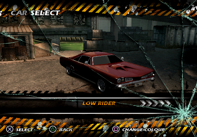 7th palette for the Low Rider