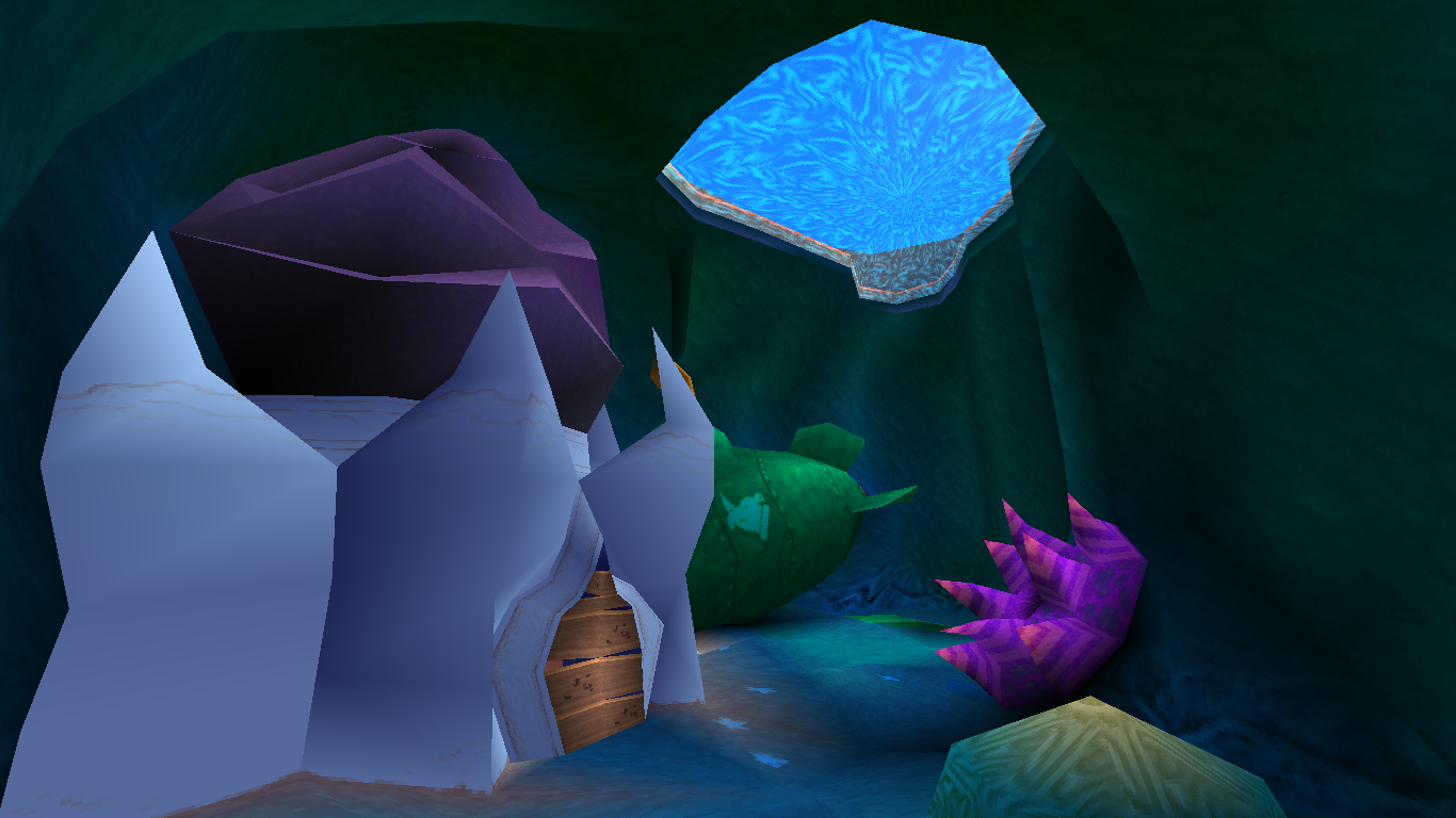 The first room, as it appears in the April 25th build. The first room, as it appears in the April 25th build.